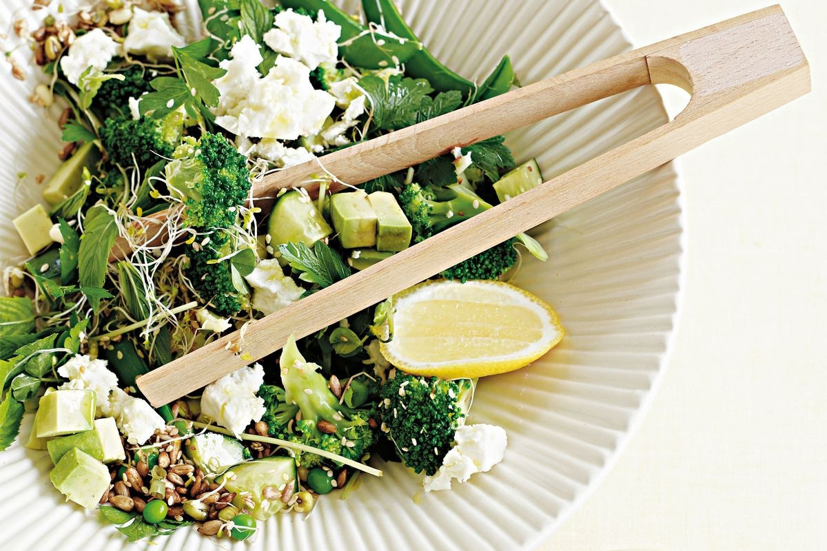 Easy Easter Salads
 Easter green salad with feta and sprouts Recipes