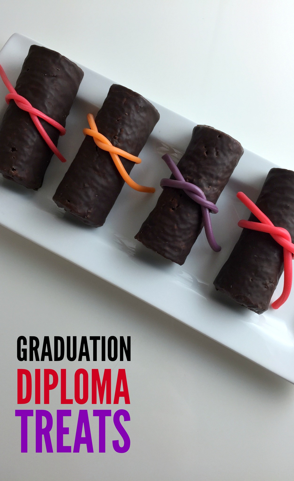 Easy Graduation Desserts
 Super Easy Graduation Diploma Treats