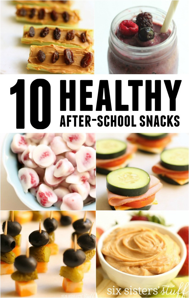 Easy Healthy Afterschool Snacks
 10 Healthy After School Snacks – Six Sisters Stuff