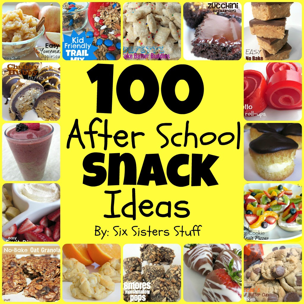 Easy Healthy Afterschool Snacks
 100 Easy After School Snacks