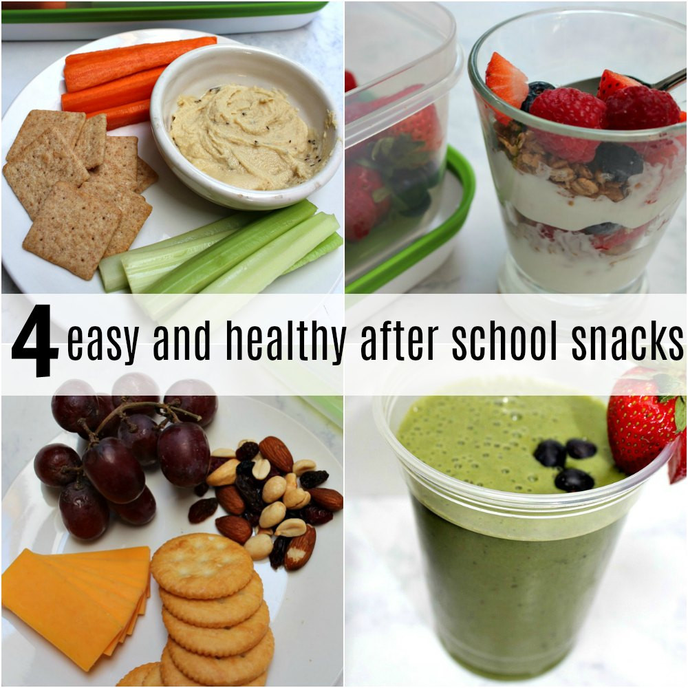 Easy Healthy Afterschool Snacks
 4 Easy and Healthy After School Snacks Pieces of a Mom