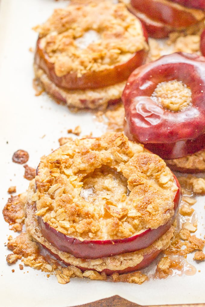 Easy Healthy Apple Desserts
 Easy healthy apple crisp stacks Family Food on the Table