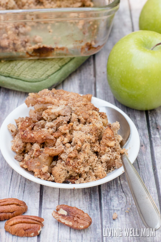 Easy Healthy Apple Desserts
 Easy Paleo Apple Crisp with No Added Sugar