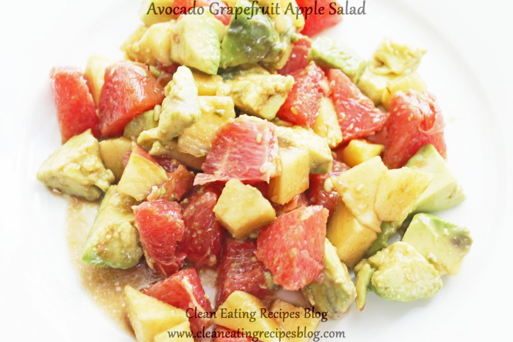 Easy Healthy Apple Recipes
 Easy Healthy Recipe Avocado Grapegruit Apple Salad