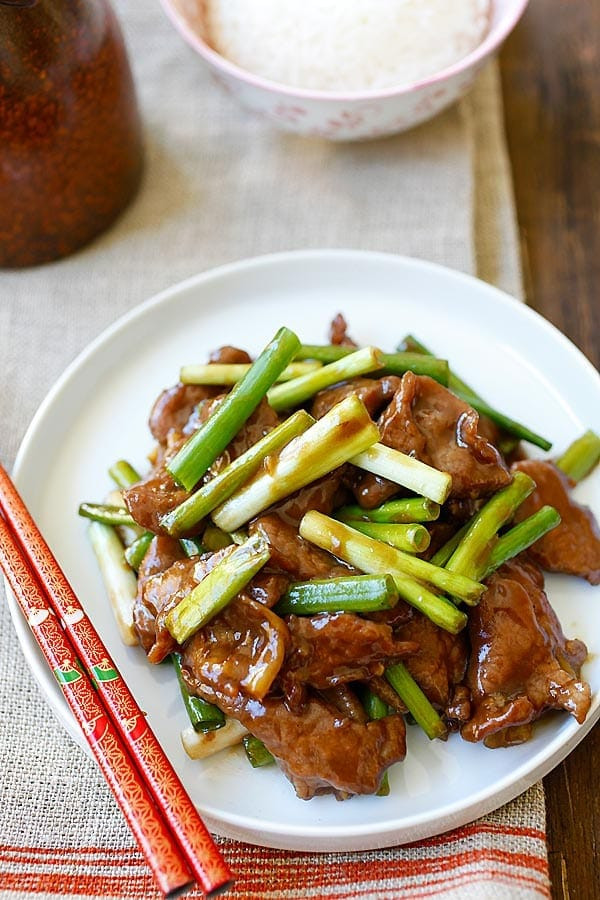 Easy Healthy Asian Recipes
 Mongolian Beef