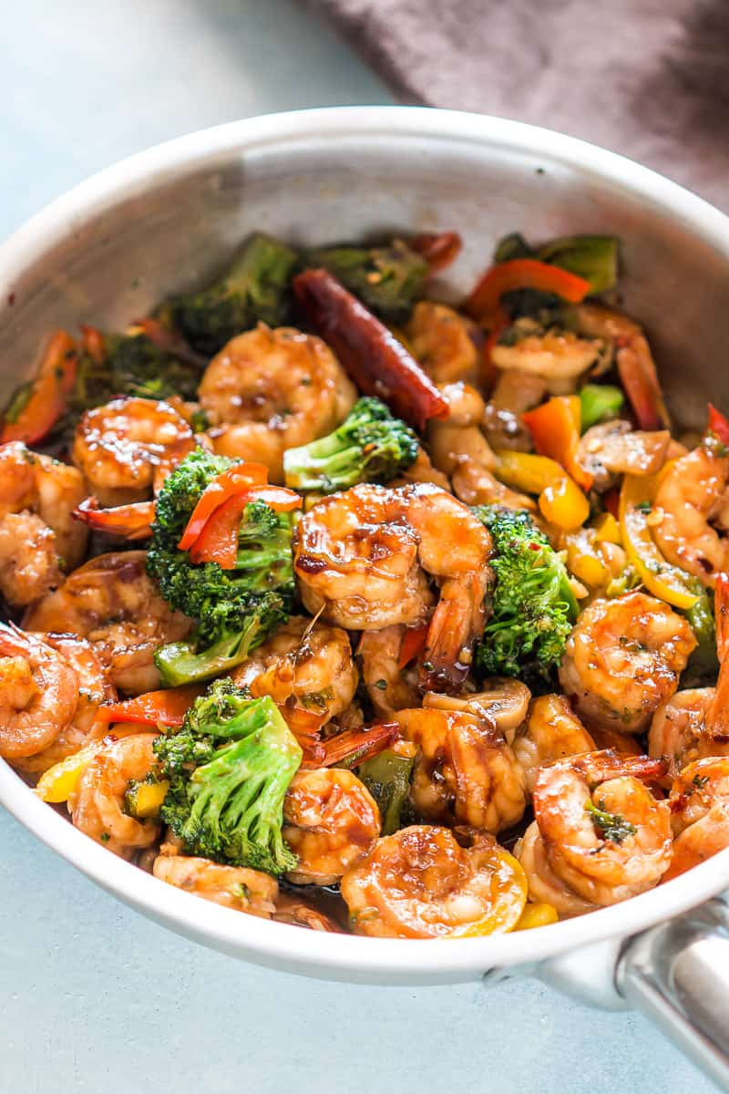 Easy Healthy Asian Recipes
 Teriyaki Shrimp Broccoli Stir Fry Ready in 30 mins My