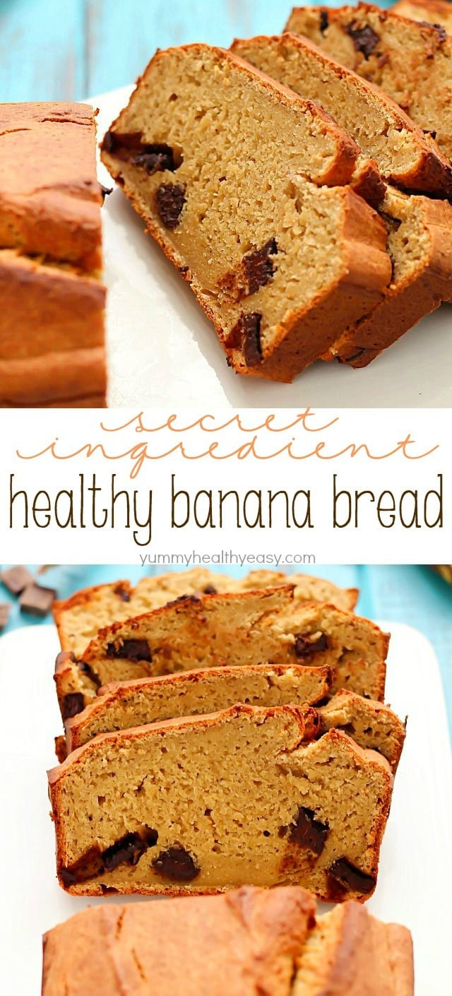 Easy Healthy Banana Bread
 Secret Ingre nt Healthy Banana Bread Recipe Yummy