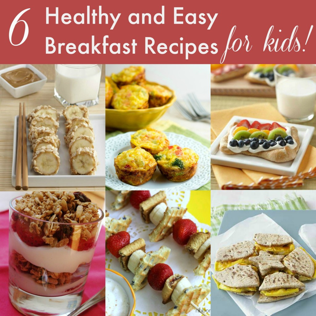 Easy Healthy Breakfast For Kids
 12 Healthy Breakfast and Snack Ideas for Kids