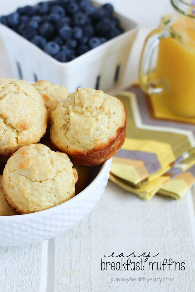 Easy Healthy Breakfast Muffins
 Mom s Easy Breakfast Muffins Yummy Healthy Easy