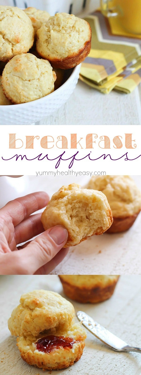 Easy Healthy Breakfast Muffins
 Mom s Easy Breakfast Muffins Yummy Healthy Easy