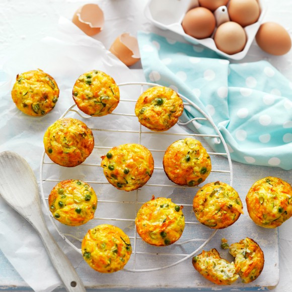 Easy Healthy Breakfast On The Go
 Easy "on the go" Healthy Breakfast Muffins Recipe
