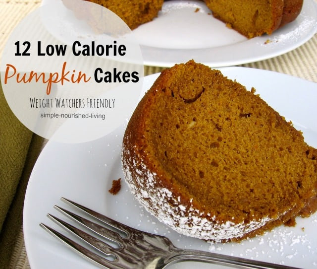 Easy Healthy Cake Recipes
 Weight Watchers Pumpkin Cake Recipes with WW Points Values
