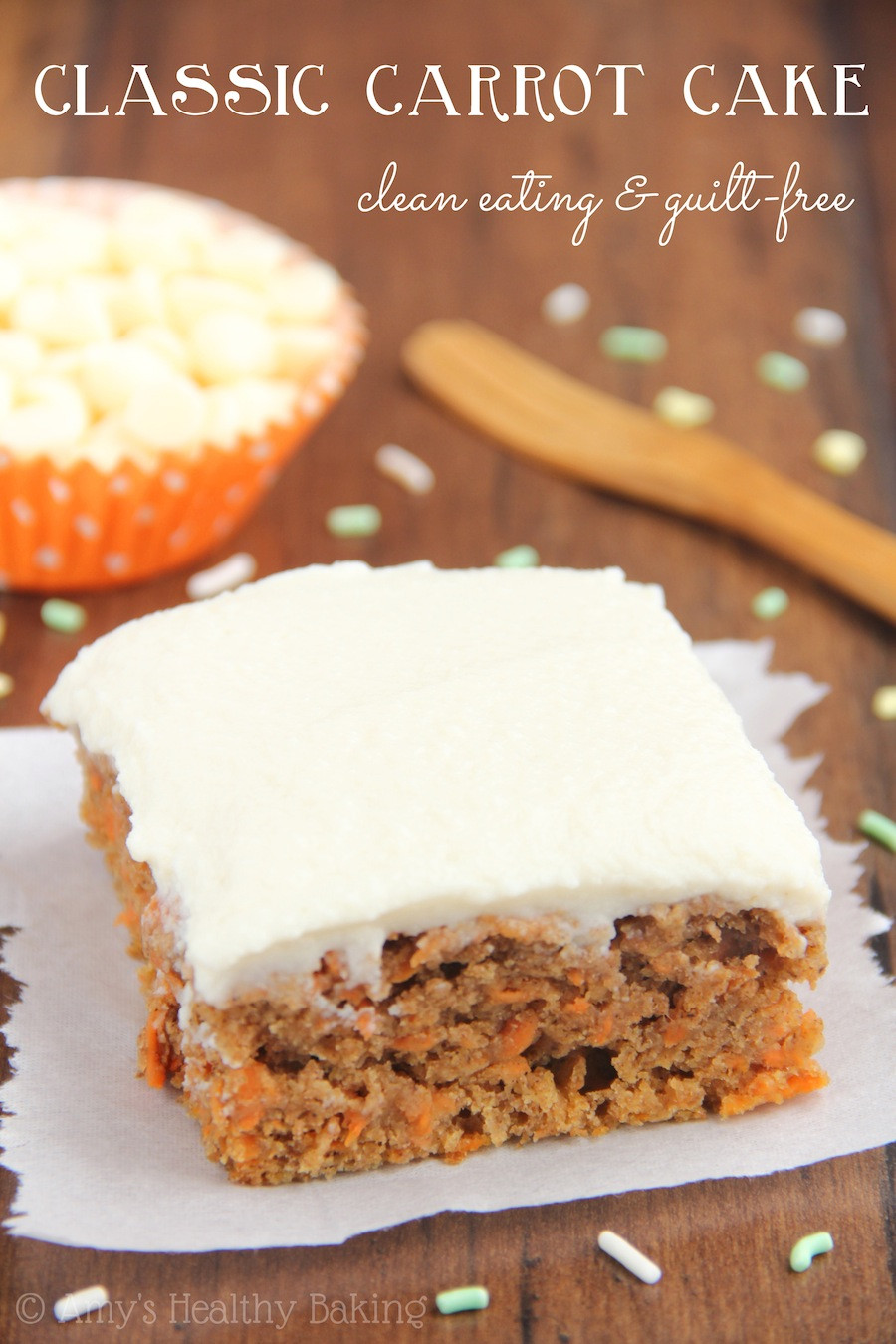 Easy Healthy Carrot Cake
 Classic Carrot Cake