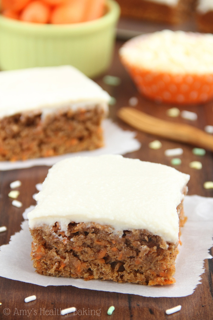 Easy Healthy Carrot Cake
 Classic Carrot Cake