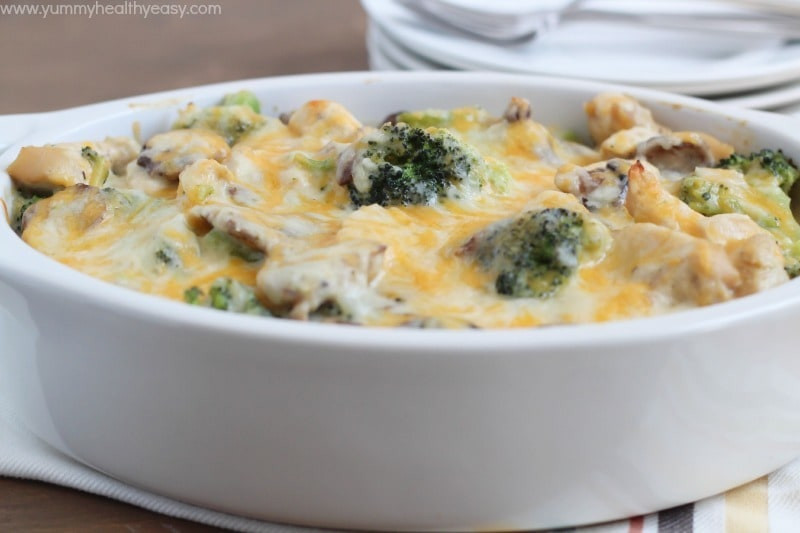 Easy Healthy Chicken Casserole Recipes
 IIFYM Recipe Chicken and Broccoli Casserole No Bull