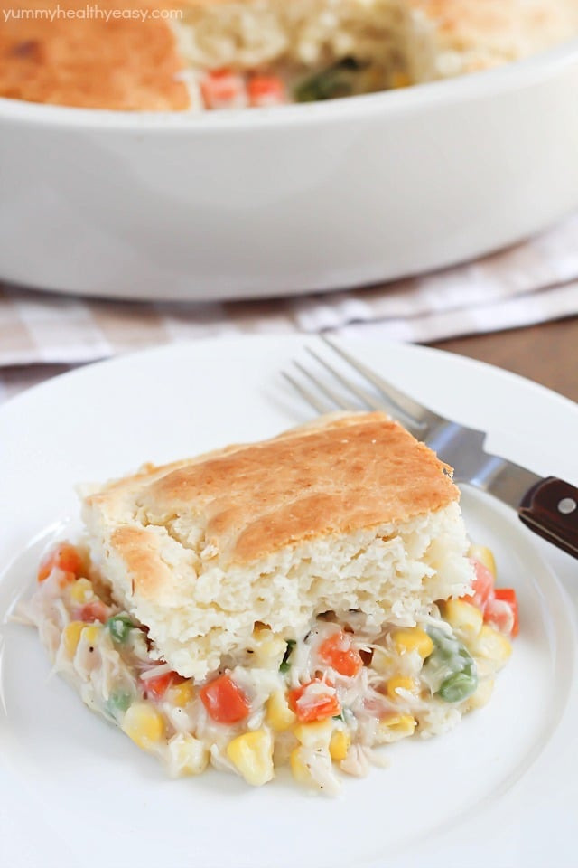 Easy Healthy Chicken Pot Pie
 Easy Chicken Pot Pie Recipe Yummy Healthy Easy