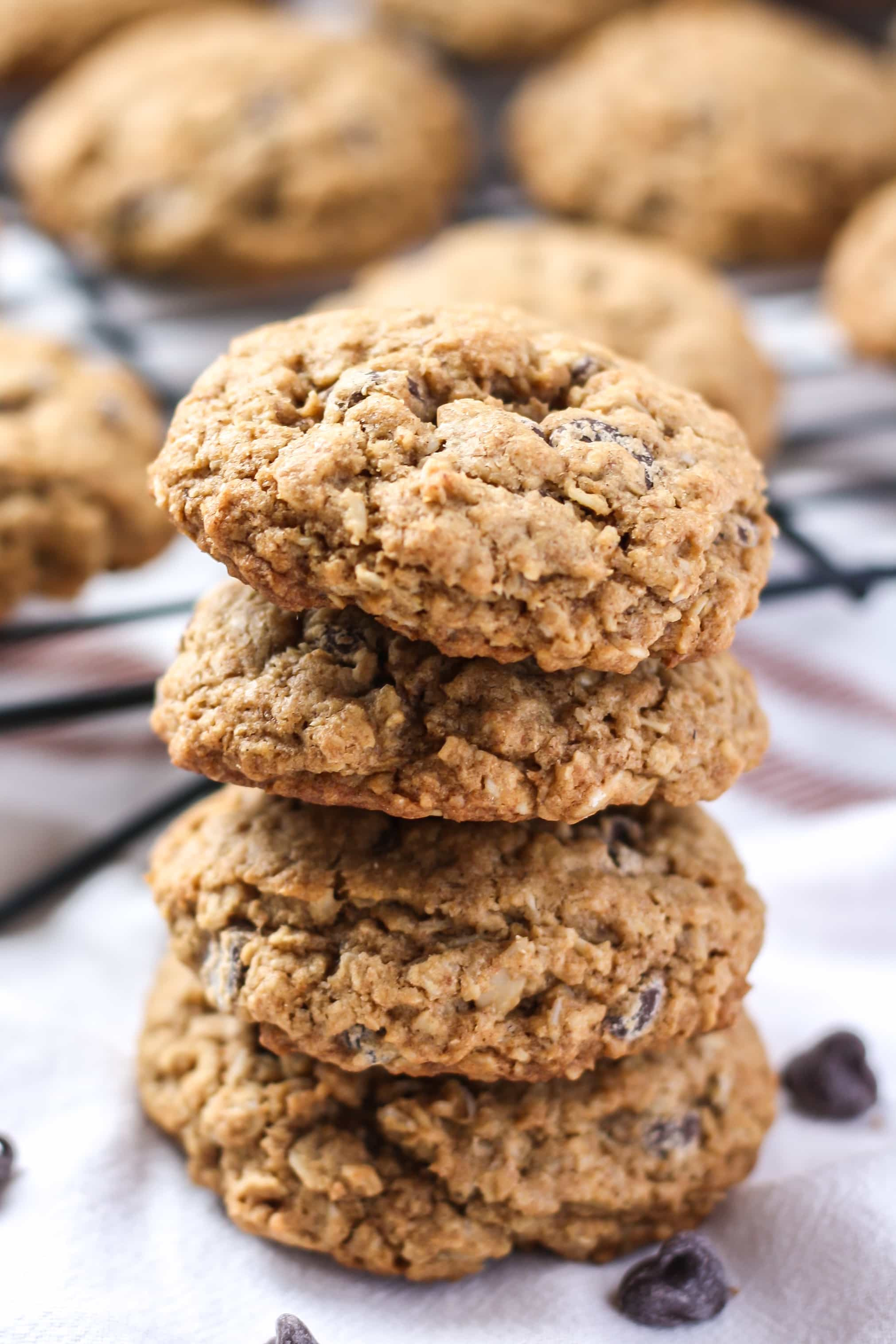 Easy Healthy Chocolate Chip Cookies
 easy healthy oatmeal chocolate chip cookie recipe