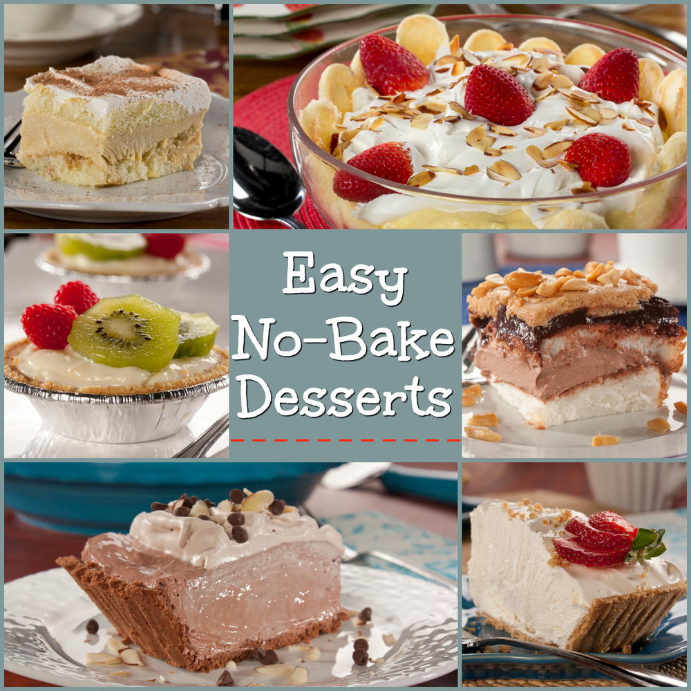 Easy Healthy Desserts No Bake
 Easy No Bake Desserts