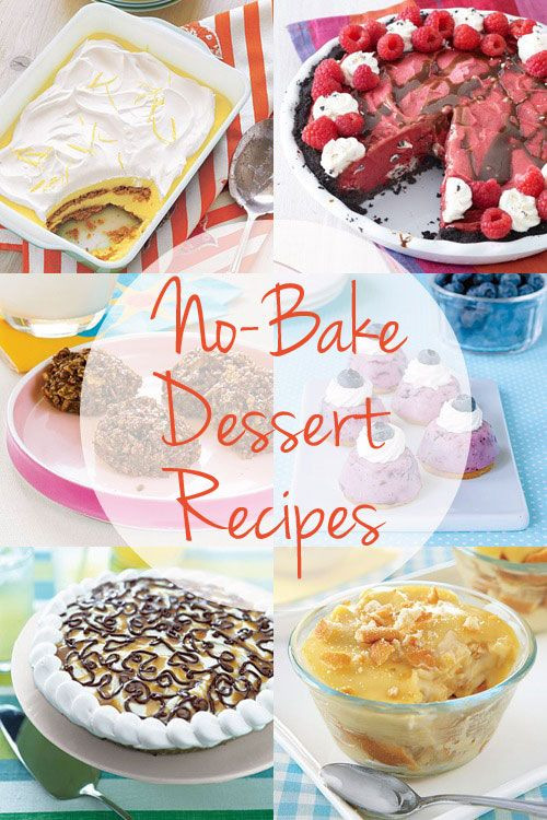 Easy Healthy Desserts No Bake
 Easy No Bake Dessert Recipes