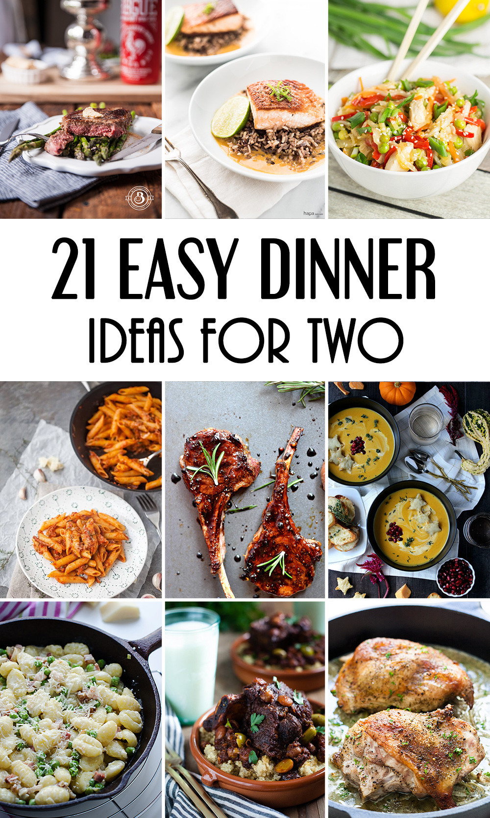 Easy Healthy Dinner Recipes For Two
 21 Easy Dinner Ideas For Two That Will Impress Your Loved e