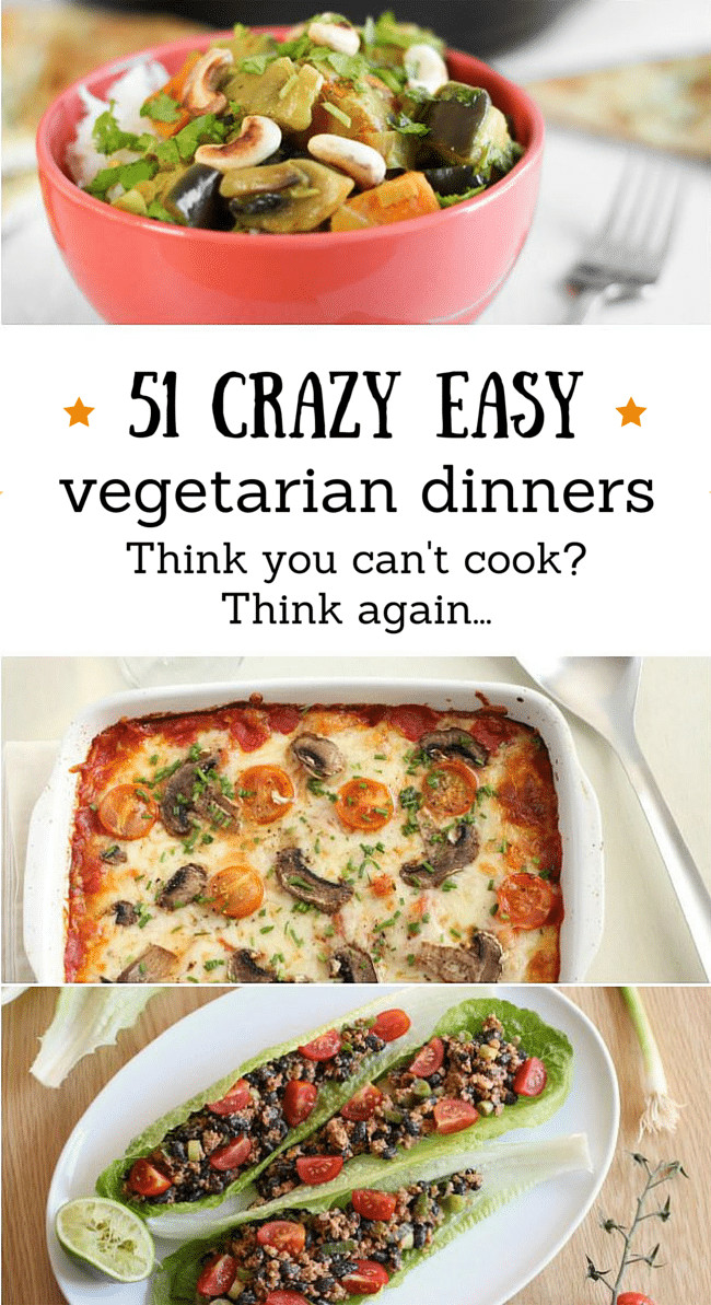 Easy Healthy Dinner
 ve arian recipes easy dinner