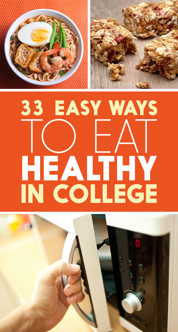 Easy Healthy Dinners For College Students
 33 Healthy Eating Habits Lazy College Students Will Appreciate