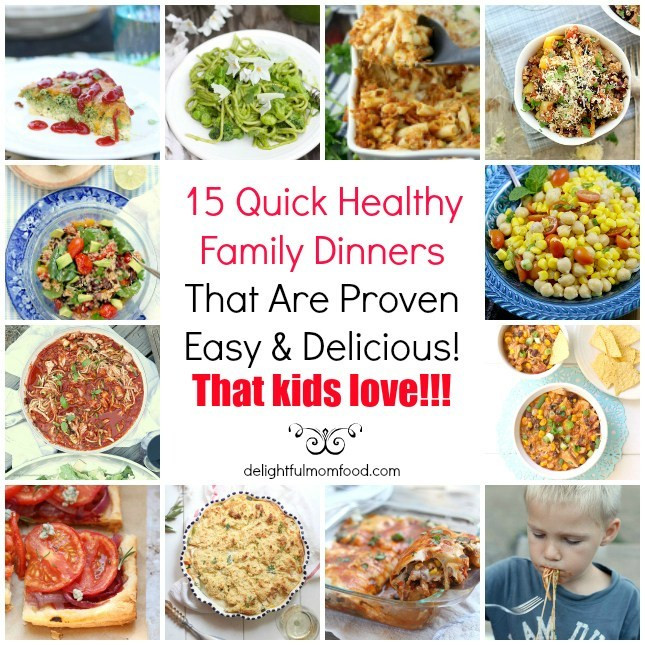 Easy Healthy Dinners For Families
 15 Healthy Dinner Recipes Delicious and Easy