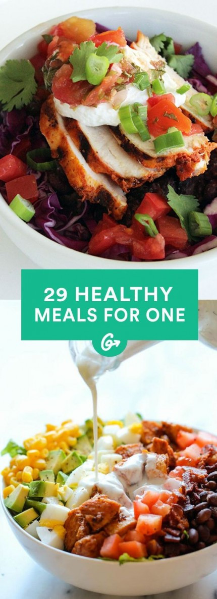 Easy Healthy Dinners For One
 Cooking for e 25 Insanely Easy Healthy Meals You Can