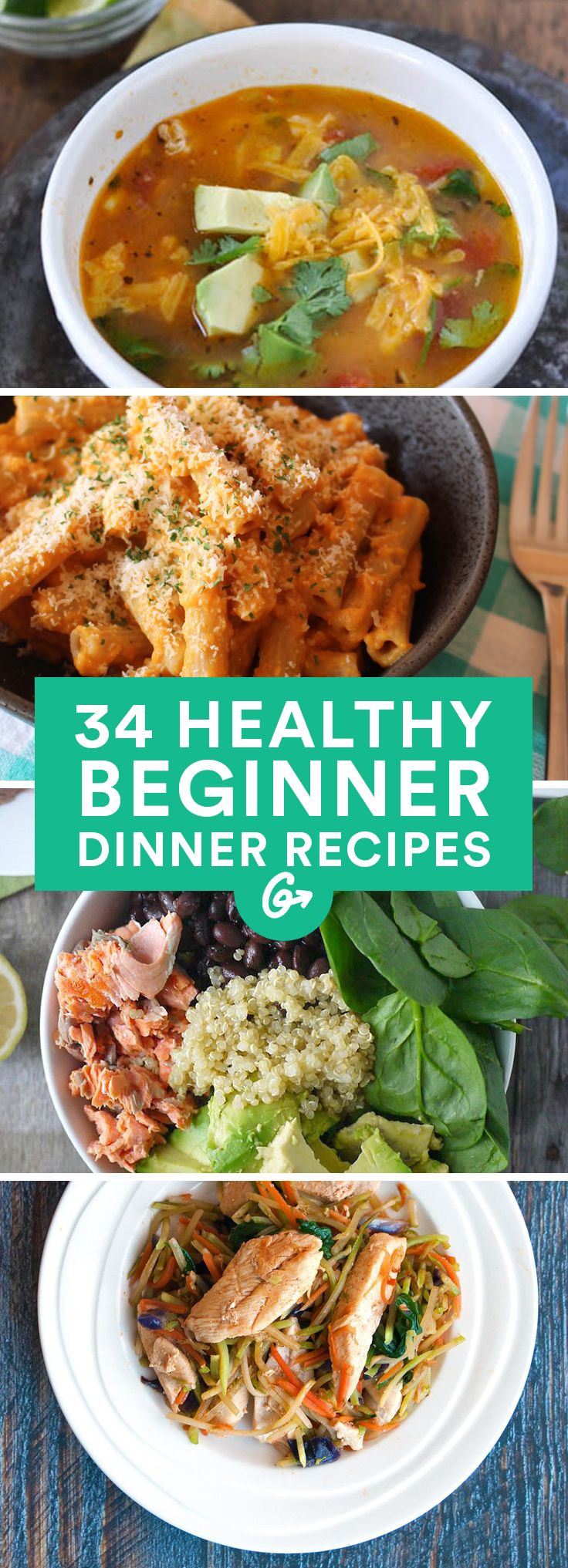 Easy Healthy Dinners To Make
 34 Healthy Dinner Recipes Anyone Can Make