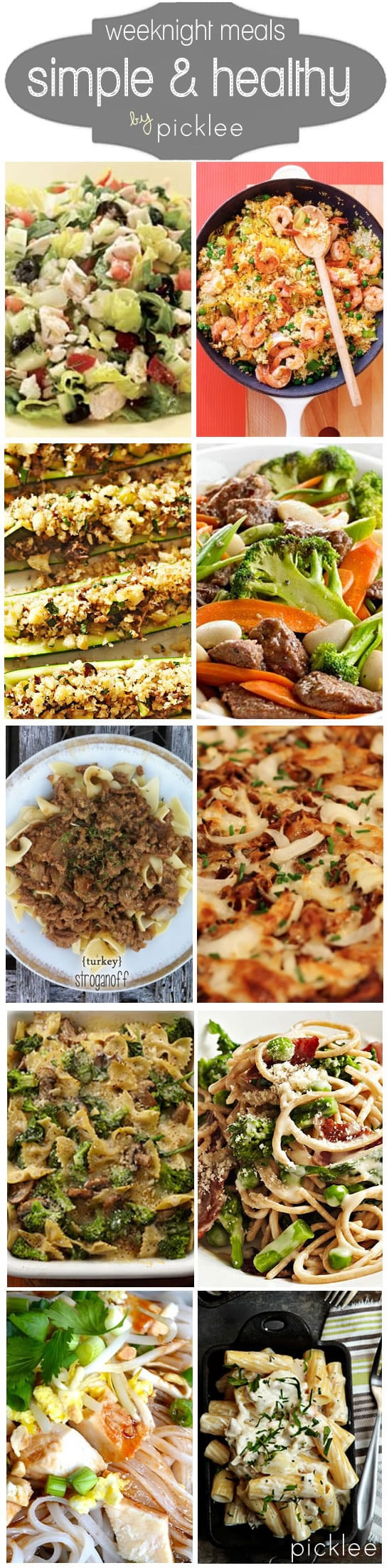 Easy Healthy Family Dinners
 10 Simple & Healthy Weeknight Dinners [recipes] Picklee