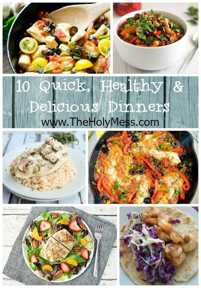 Easy Healthy Family Dinners
 10 Quick and Healthy Family Dinner Ideas