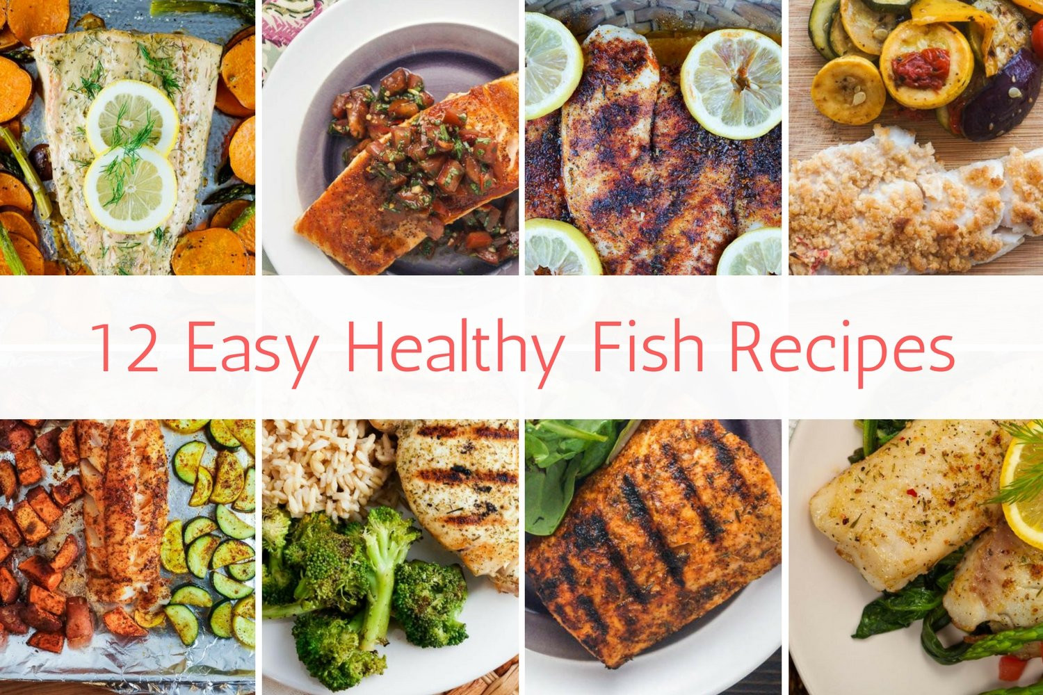 Easy Healthy Fish Recipes
 12 Easy Healthy Fish Recipes Slender Kitchen