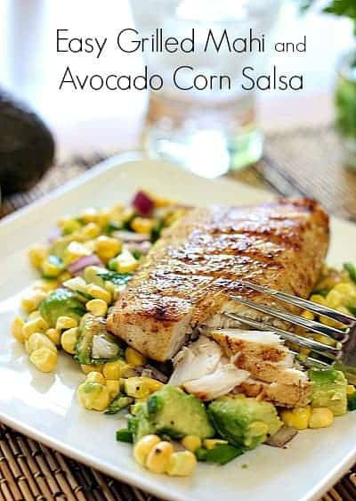 Easy Healthy Fish Recipes
 Easy Grilled Mahi and Avocado Salsa