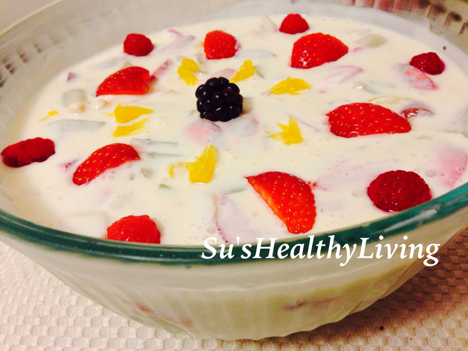 Easy Healthy Fruit Desserts
 Su s Healthy Living Thanksgiving Special Easy Creamy