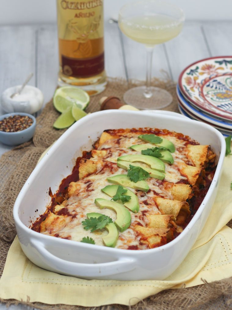 Easy Healthy Gluten Free Recipes
 Gluten Free Chicken and Butternut Squash Enchiladas