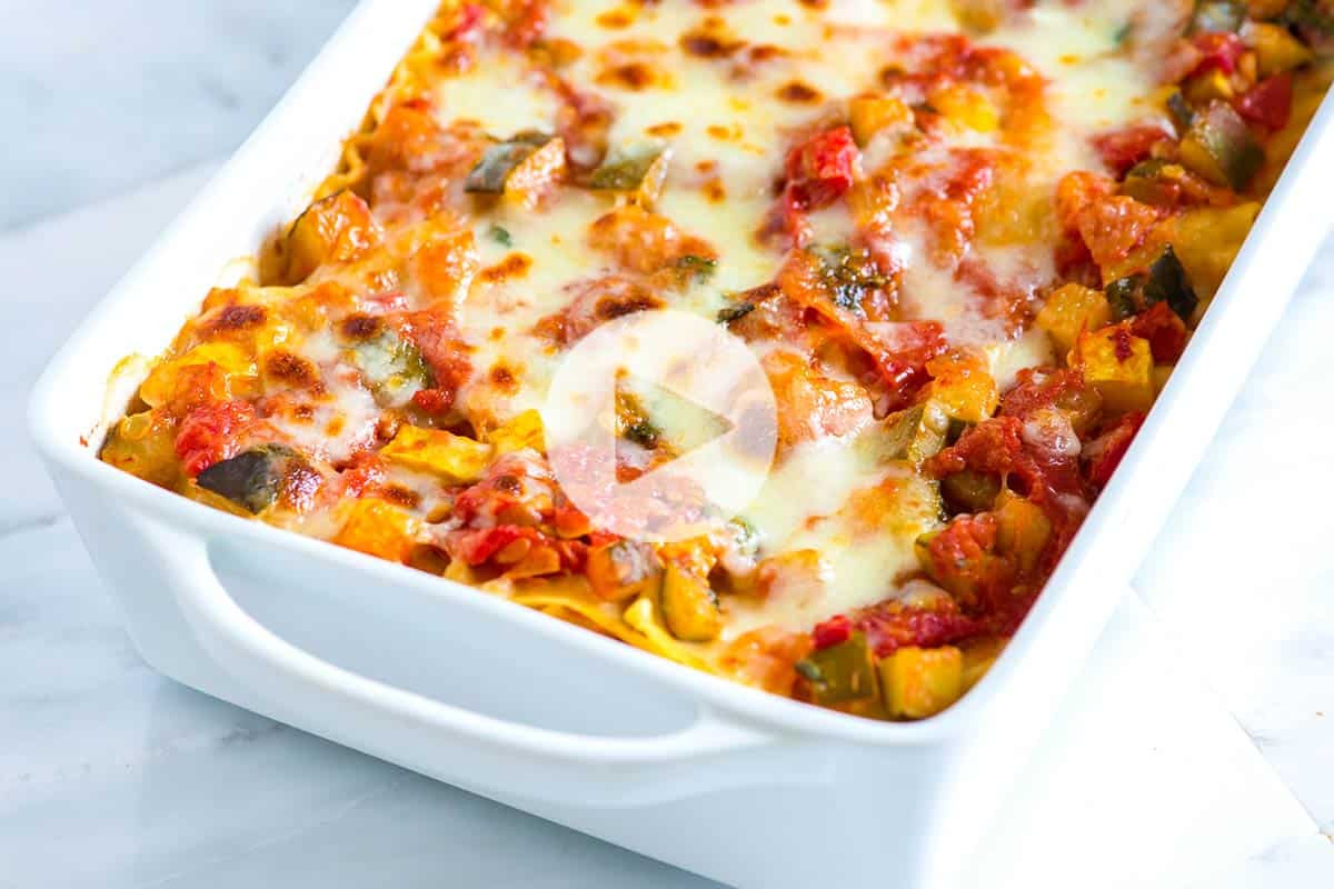 Easy Healthy Lasagna Recipe
 healthy ve able lasagna