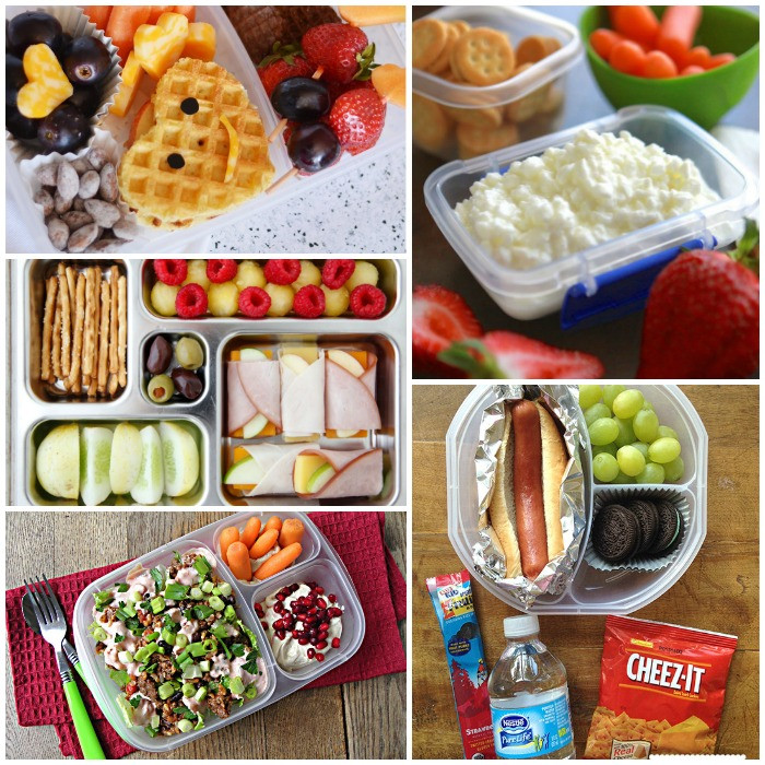 Easy Healthy Lunches For Kids
 100 School Lunches Ideas the Kids Will Actually Eat