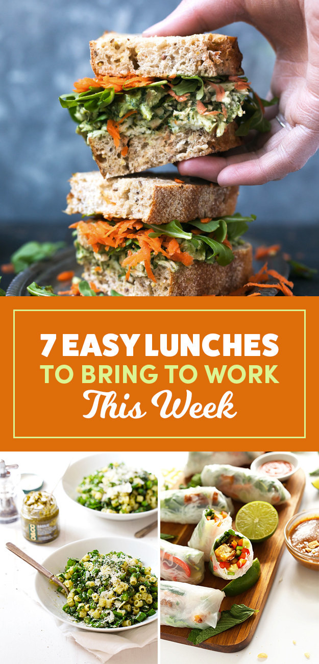 Easy Healthy Lunches To Bring To Work
 7 Easy Lunches To Bring To Work This Week