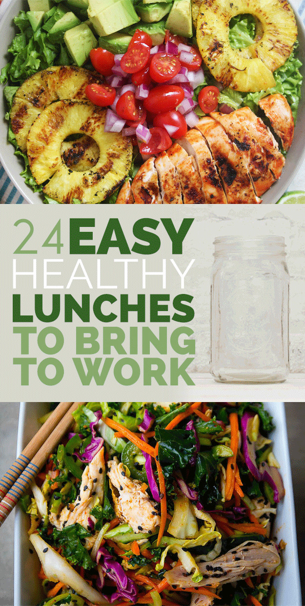 Easy Healthy Lunches To Pack
 healthy lunches to pack for work