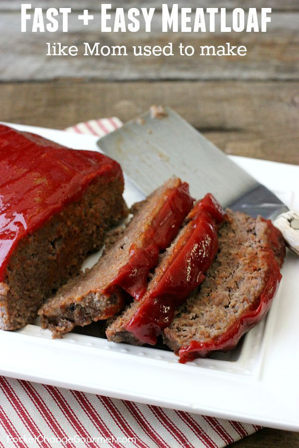 Easy Healthy Meatloaf Recipes
 25 best ideas about Easy Meatloaf on Pinterest