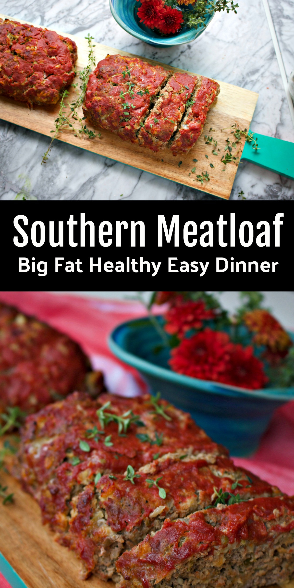 Easy Healthy Meatloaf Recipes
 Big Fat Healthy Southern Meatloaf Recipe Made with Oats