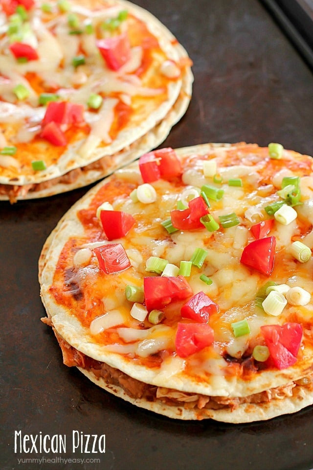 Easy Healthy Mexican Recipes
 Mexican Pizza Ultimate Cookbook Giveaway Yummy