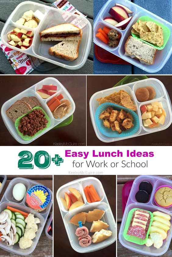 Easy Healthy Packed Lunches
 20 EASY packed lunch ideas for school or work