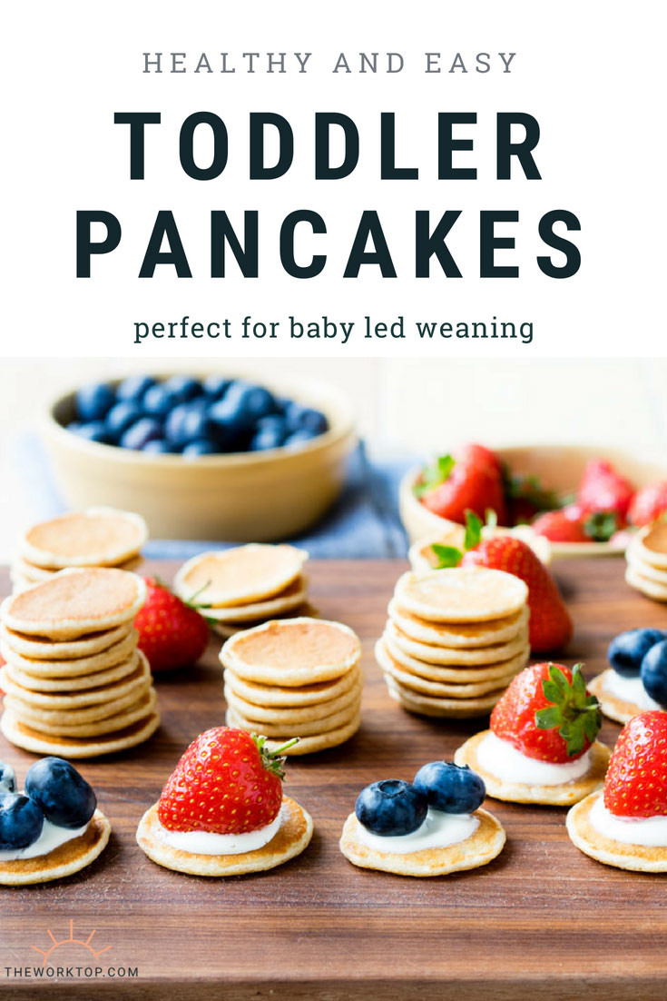 Easy Healthy Pancakes
 Toddler Pancakes healthy and easy baby led weaning