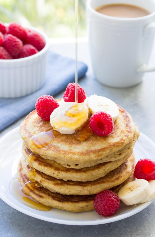 Easy Healthy Pancakes
 Best Easy Healthy Pancake Recipe Whole Wheat Pancakes