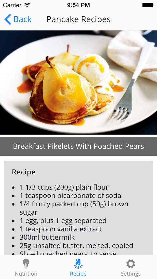 Easy Healthy Pancakes
 App Shopper Pancakes Recipes Simple and Easy Pancakes