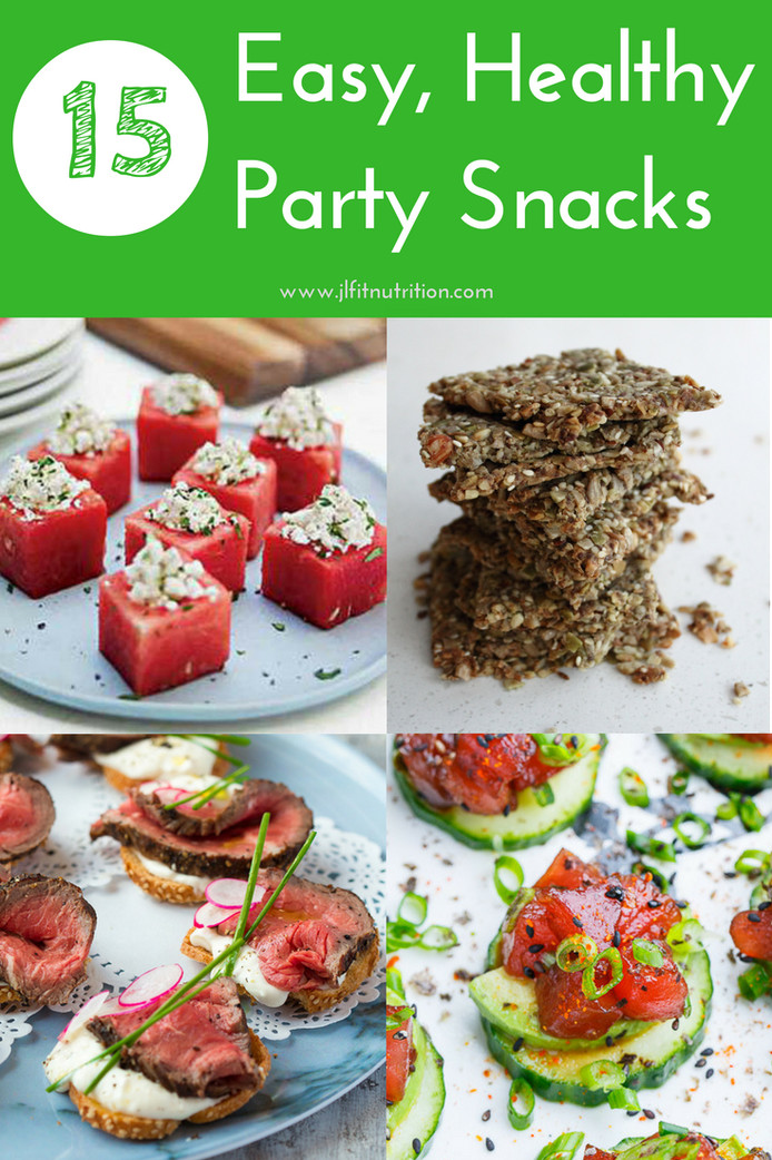 Easy Healthy Party Snacks
 Easy Healthy Finger Food Party Snacks JL Fit Nutrition