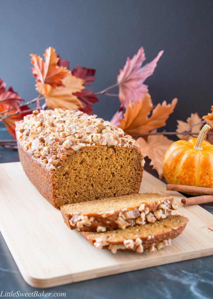 Easy Healthy Pumpkin Bread
 Healthier Pumpkin Bread video Little Sweet Baker