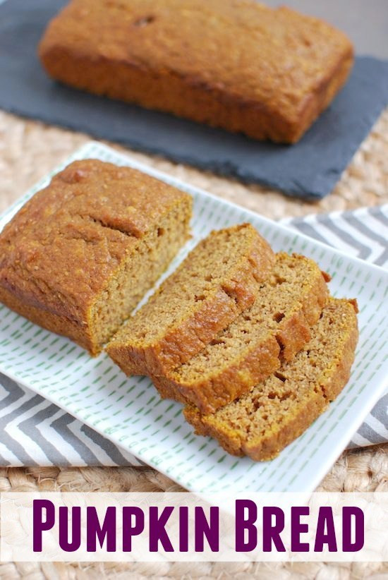 Easy Healthy Pumpkin Bread
 90 Healthy Recipes for Breakfast Lunch Dinner & Dessert