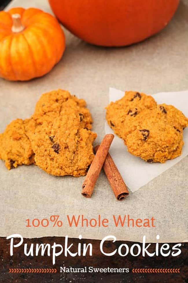 Easy Healthy Pumpkin Cookies
 Healthy Whole Wheat Soft Pumpkin Cookies Recipe